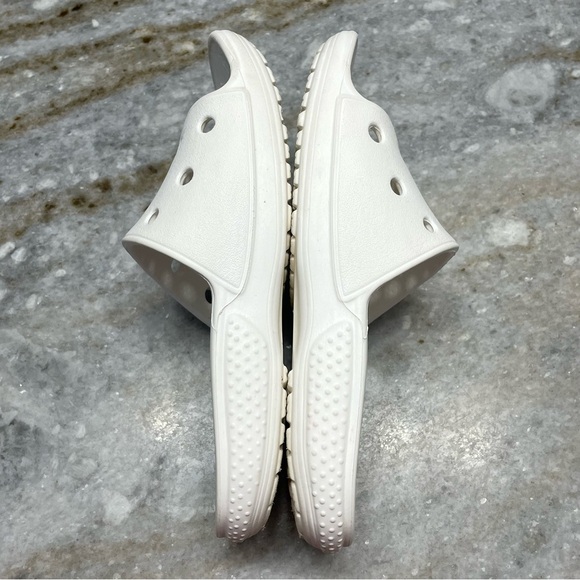 CROCS Classic Slides Sandals White Slip On Kids Shoes Toddler C 12 - Picture 4 of 8